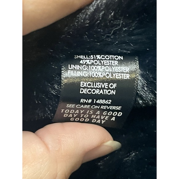 Torrid Women's Black Hooded Parka Longline Warm Soft Size 0/L/12 NEW w/tags - Picture 13 of 14